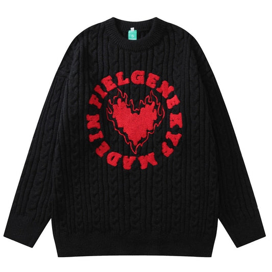 "Allegedly" Unisex Men Women Streetwear Graphic Sweater Daulet Apparel