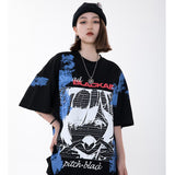 Street King Apparel "Blue Air" Unisex Men Women Streetwear Graphic T-Shirt - Street King Apparel