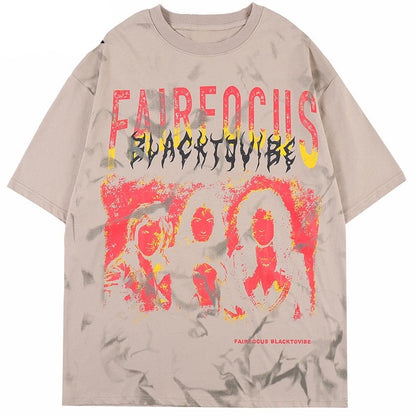 "Straight Focus" Unisex Men Women Streetwear Graphic T-Shirt - Street King Apparel