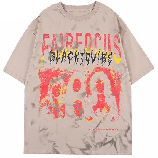 "Straight Focus" Unisex Men Women Streetwear Graphic T-Shirt - Street King Apparel