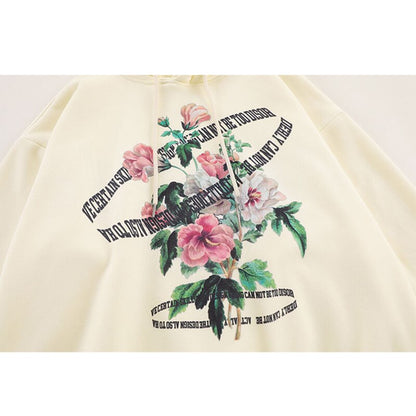 "All Around" Unisex Men Women Streetwear Graphic Sweatshirt Daulet Apparel