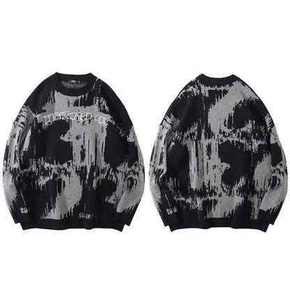 "On The Street" Unisex Men Women Streetwear Graphic Sweater - Street King Apparel