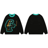 "Twin Causes" Unisex Men Women Streetwear Graphic Sweater - Street King Apparel