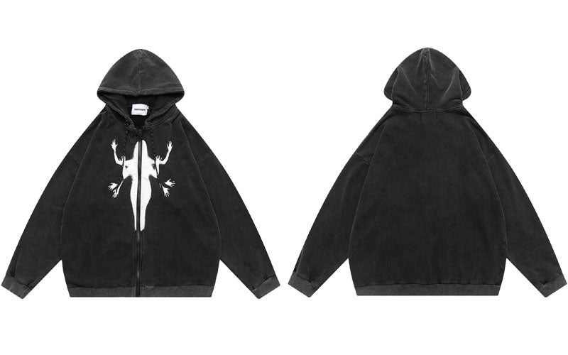 "Angel Hands" Unisex Men Women Streetwear Graphic Hoodie Daulet Apparel