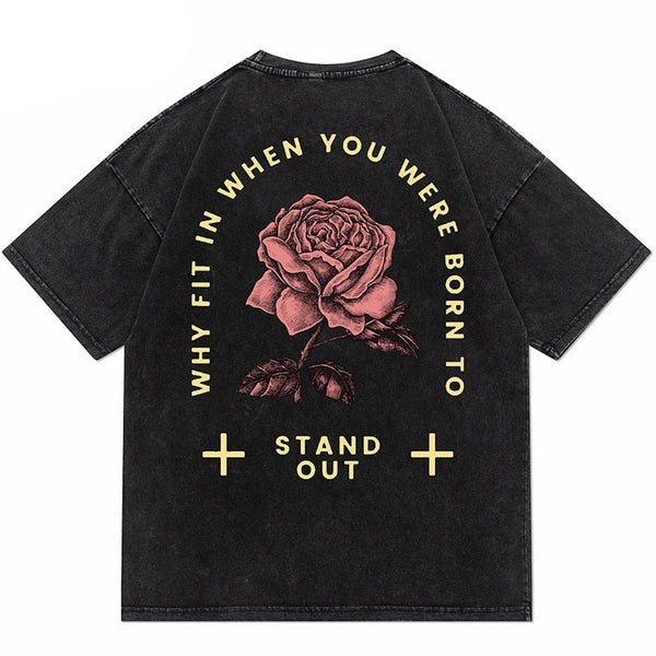 "Stand Out" Unisex Men Women Streetwear Graphic T-Shirt - Street King Apparel