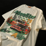 "Vintage Race Track" Unisex Men Women Streetwear Graphic T-Shirt - Street King Apparel