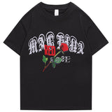 "Rose” Men Women Streetwear Unisex Graphic T-Shirt - Street King Apparel