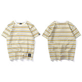 "Striped" Unisex Men Women Streetwear Graphic T-Shirt - Street King Apparel