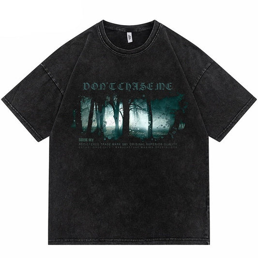 "Forbidden Forrest" Unisex Men Women Streetwear Graphic T-Shirt - Street King Apparel