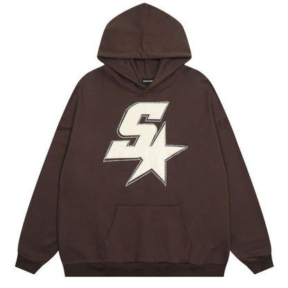 "Star Girl" Unisex Men Women Streetwear Graphic Hoodie - Street King Apparel