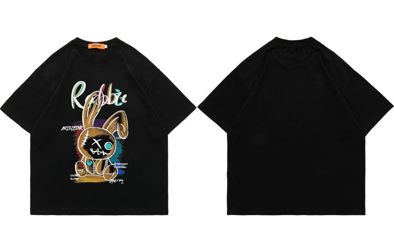 Street King Apparel "Bunny Run" Unisex Men Women Streetwear Graphic T-Shirt - Street King Apparel