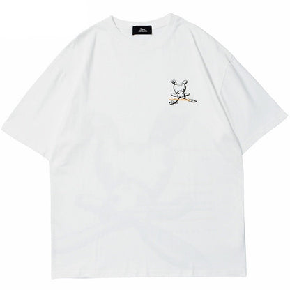 "Falling Down" Unisex Men Women Streetwear Graphic T-Shirt - Street King Apparel
