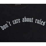 "Don't Care" Unisex Men Women Streetwear Graphic T-Shirt - Street King Apparel