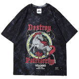 "Destroyer" Unisex Men Women Streetwear Graphic T-Shirt - Street King Apparel