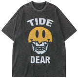 "Dear Tide" Unisex Men Women Streetwear Graphic T-Shirt - Street King Apparel