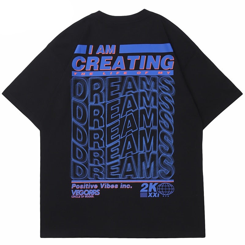 "Sweet Dreams" Unisex Men Women Streetwear Graphic T-Shirt - Street King Apparel