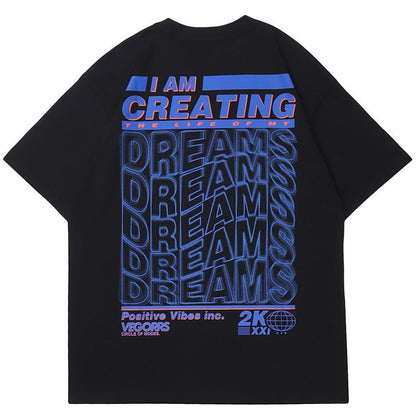 "Sweet Dreams" Unisex Men Women Streetwear Graphic T-Shirt - Street King Apparel