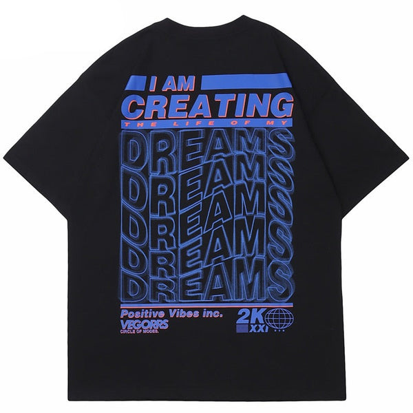 "Sweet Dreams" Unisex Men Women Streetwear Graphic T-Shirt - Street King Apparel