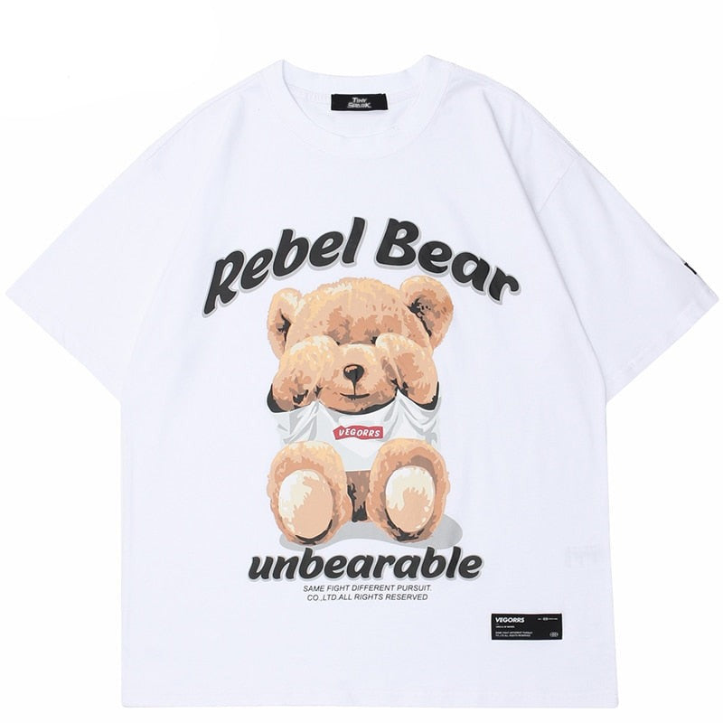 "Unbearable" Unisex Men Women Streetwear Graphic T-Shirt - Street King Apparel