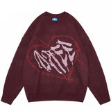 Street King Apparel "All Hearts For Me 2001" Unisex Men Women Streetwear Graphic Sweater - Street King Apparel