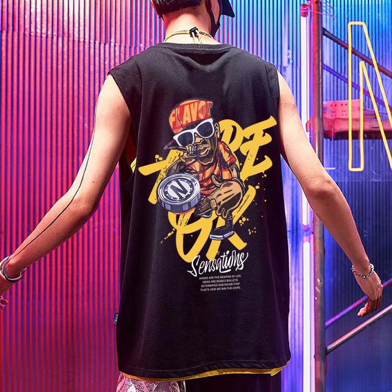 "Surf Up" Unisex Men Women Streetwear Graphic Tank Top - Street King Apparel