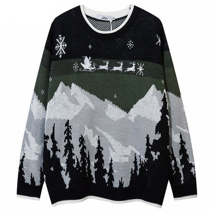 "Wonderland" Unisex Men Women Streetwear Graphic Sweater - Street King Apparel