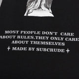 "Don't Care" Unisex Men Women Streetwear Graphic T-Shirt - Street King Apparel