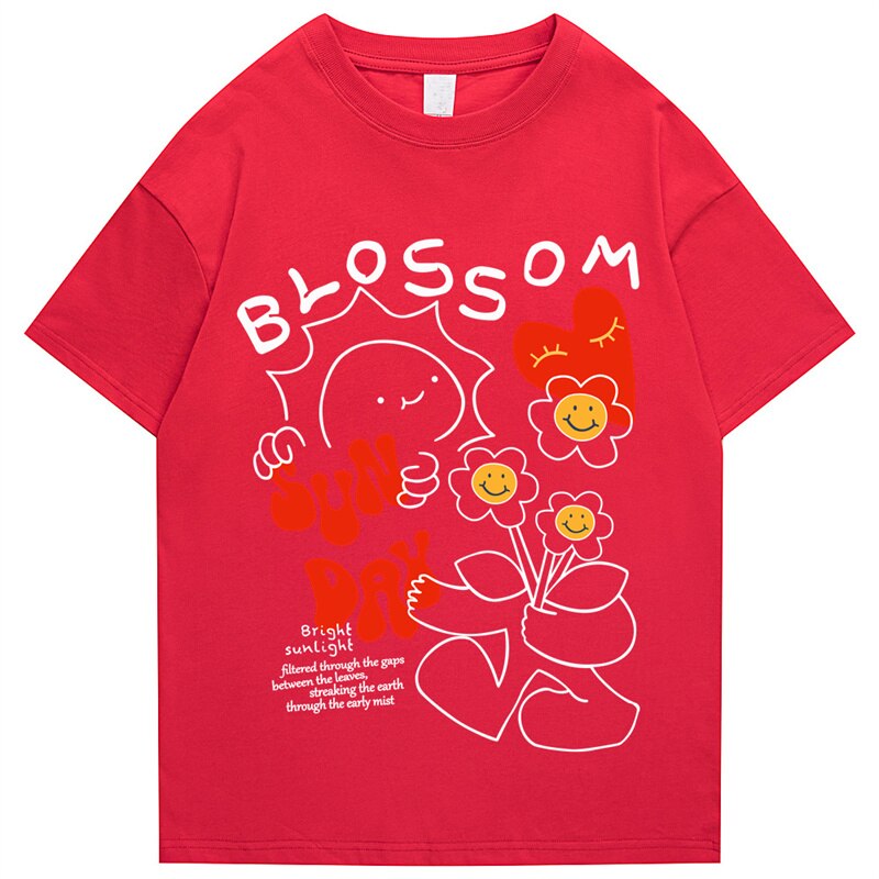 Street King Apparel "Blossom" Men Women Streetwear Unisex Graphic T-Shirt - Street King Apparel