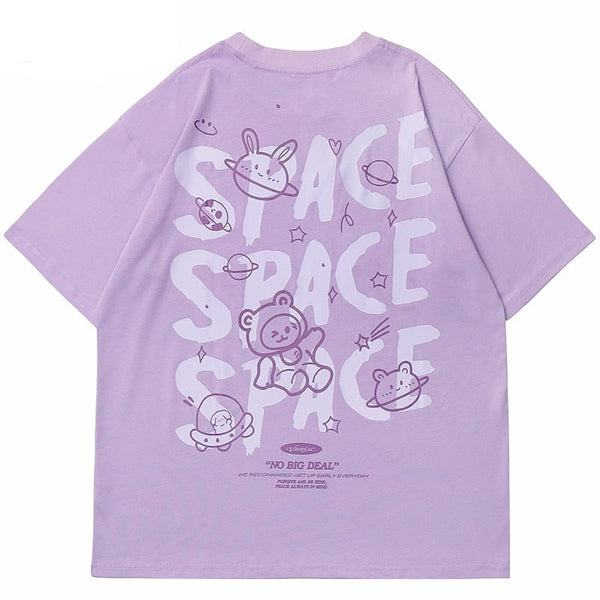 "Spaceman" Unisex Graphic Men Women T-Shirt - Street King Apparel