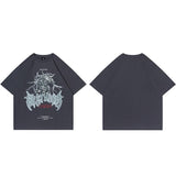 "Grey Dragon" Unisex Men Women Streetwear Graphic T-Shirt - Street King Apparel