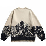 "Town At Night" Unisex Men Women Streetwear Graphic Sweater - Street King Apparel