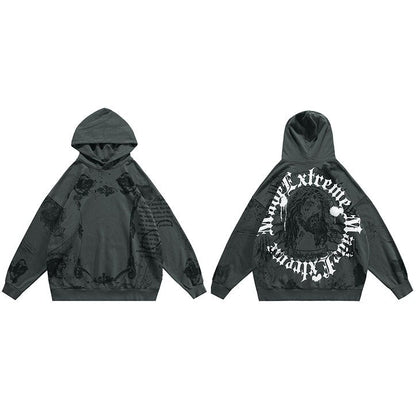 "All My Passion" Unisex Men Women Streetwear Graphic Hoodie Daulet Apparel