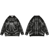 "All Seeing Eye" Unisex Men Women Streetwear Graphic Sweater Daulet Apparel