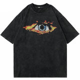 "Hidden Eye" Unisex Men Women Streetwear Graphic T-Shirt - Street King Apparel