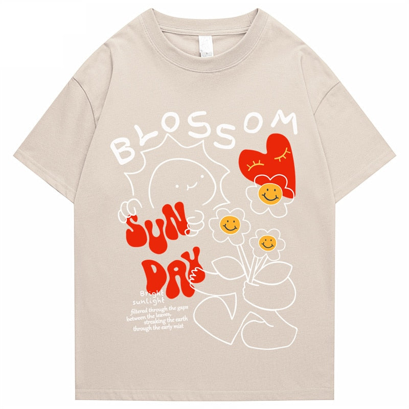 Street King Apparel "Blossom" Men Women Streetwear Unisex Graphic T-Shirt - Street King Apparel