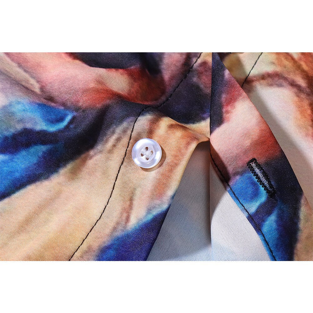"Gospel" Unisex Men Women Streetwear Graphic Button Up - Street King Apparel