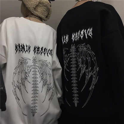 "White Flame" Unisex Men Women Streetwear Graphic Hoodie - Street King Apparel