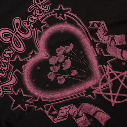"Heart Garden" Unisex Men Women Streetwear Graphic T-Shirt - Street King Apparel