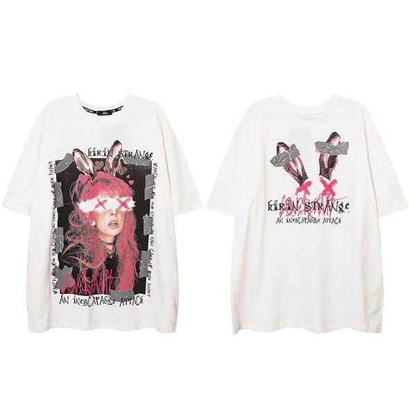 Street King Apparel "Crossed Eyes" Unisex Men Women Streetwear Graphic T-Shirt - Street King Apparel
