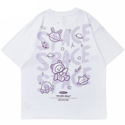 "Spaceman" Unisex Graphic Men Women T-Shirt - Street King Apparel