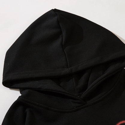 "Abstract" Men Women Unisex Graphic Streetwear Hoodie Daulet Apparel