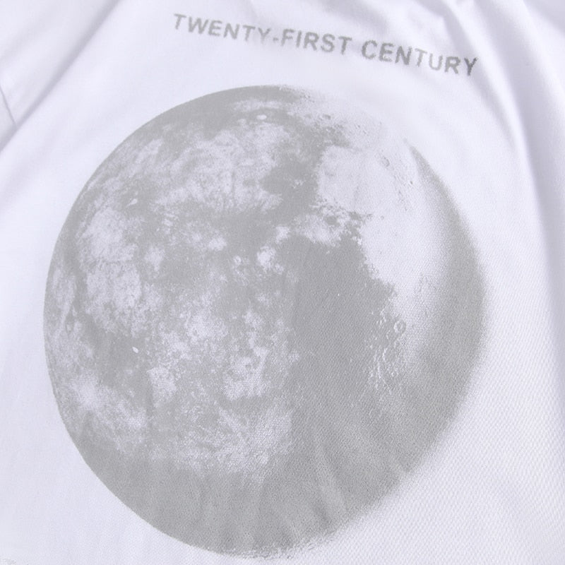 "Moon Light" Unisex Men Women Streetwear Graphic T-Shirt - Street King Apparel