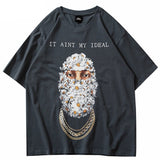 "Non Ideal" Unisex Men Women Streetwear Graphic T-Shirt - Street King Apparel