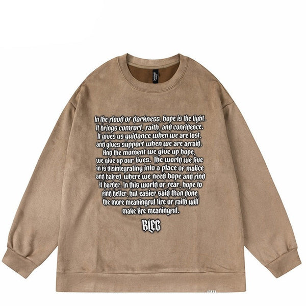 "It Was Written" Unisex Men Women Streetwear Graphic Sweatshirt - Street King Apparel