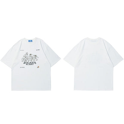 "Family Get Together" Unisex Men Women Streetwear Graphic T-Shirt - Street King Apparel