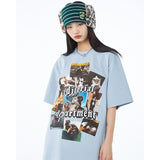 "Editorial" Unisex Men Women Streetwear Graphic T-Shirt - Street King Apparel