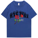 "Rose” Men Women Streetwear Unisex Graphic T-Shirt - Street King Apparel