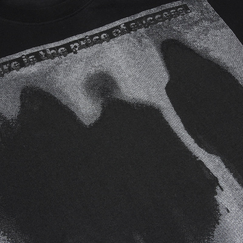 "Dark Ghost" Unisex Men Women Streetwear Graphic T-Shirt - Street King Apparel