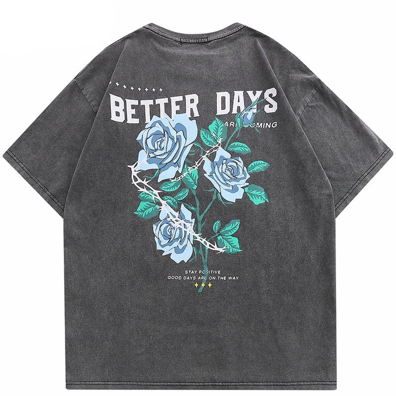 Street King Apparel "Better Days" Unisex Men Women Streetwear Graphic T-Shirt - Street King Apparel