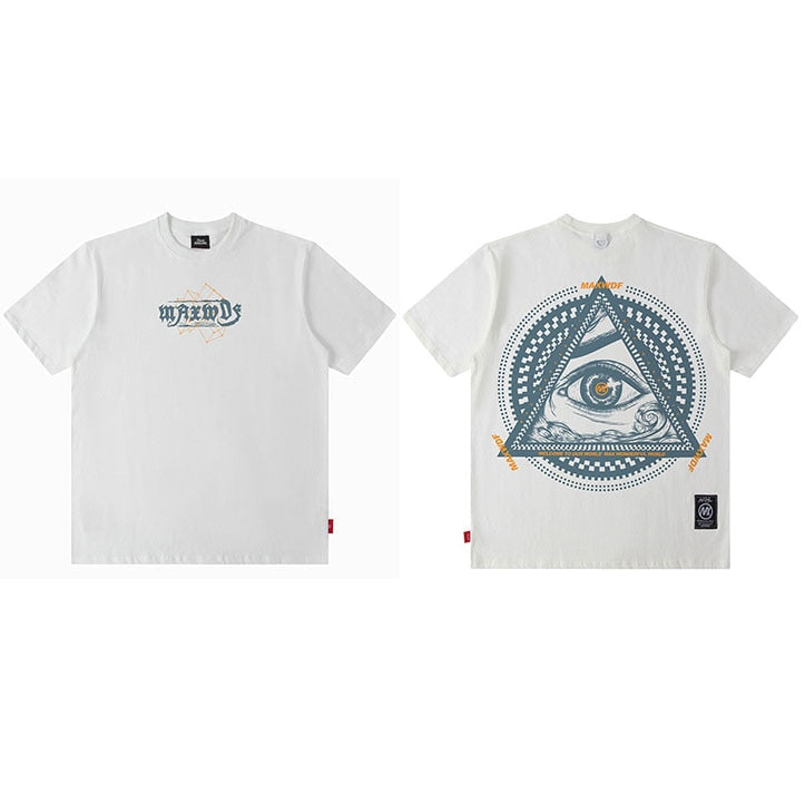 "Secret Eye" Unisex Men Women Streetwear Graphic T-Shirt - Street King Apparel